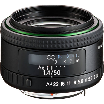 Pentax HD PENTAX-FA 50mm f/1.4 Lente Prime para Full Frame con Diafragma Redondeado