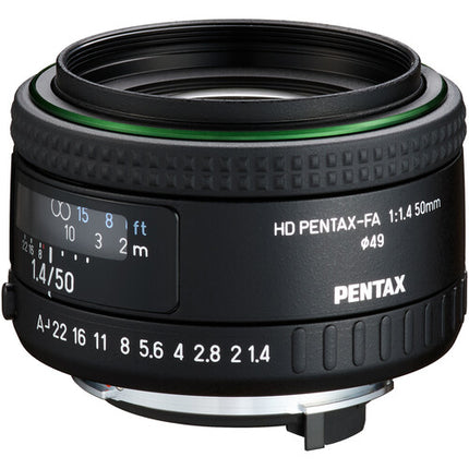 Pentax HD PENTAX-FA 50mm f/1.4 Lente Prime para Full Frame con Diafragma Redondeado