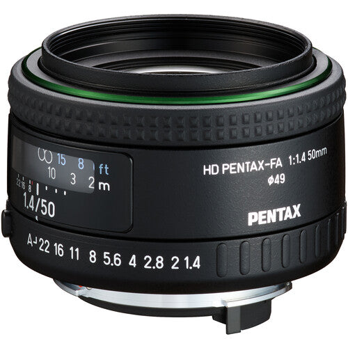 Pentax HD PENTAX-FA 50mm f/1.4 Lente Prime para Full Frame con Diafragma Redondeado