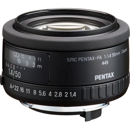 Pentax SMC PENTAX-FA 50mm f1.4 Lente Clásica Focal Normal F1.4 a F22