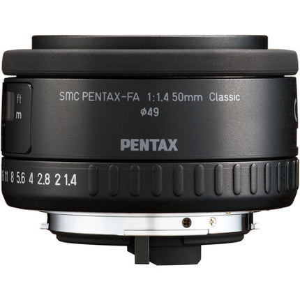 Pentax SMC PENTAX-FA 50mm f1.4 Lente Clásica Focal Normal F1.4 a F22