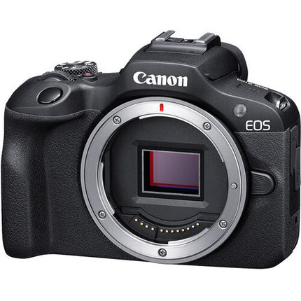 Canon EOS R100 Cámara Sin Espejo 24.1MP 4K 128GB Kit Essentials+