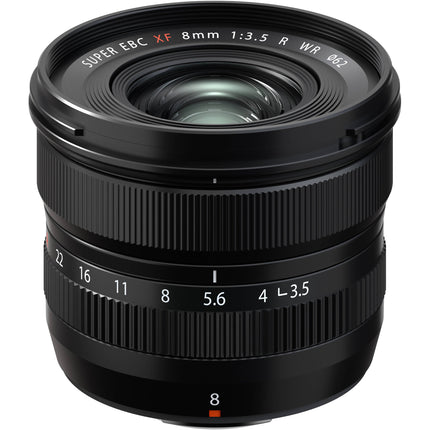 FUJIFILM XF 8mm f/3.5 R WR Lente Ultra Gran Angular Ligero APS-C