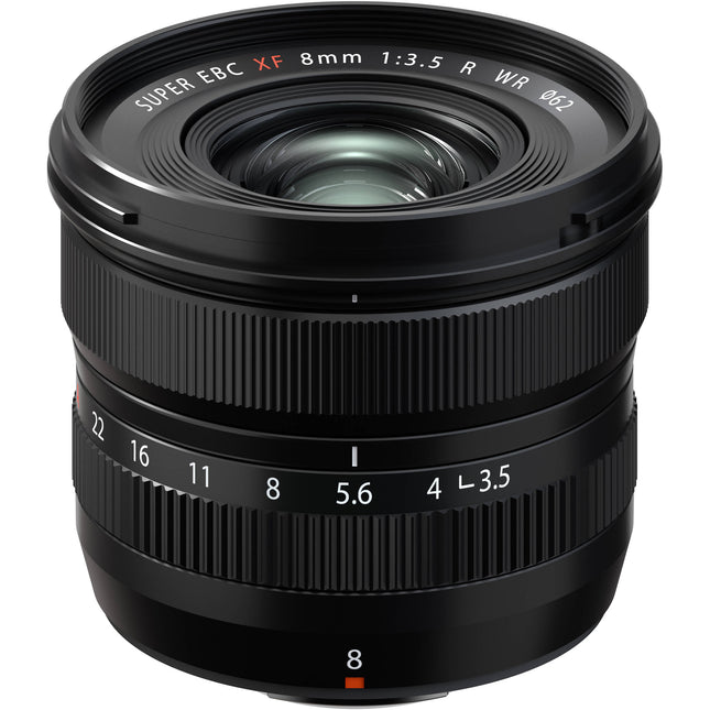 FUJIFILM XF 8mm f/3.5 R WR Lente Ultra Gran Angular Ligero APS-C