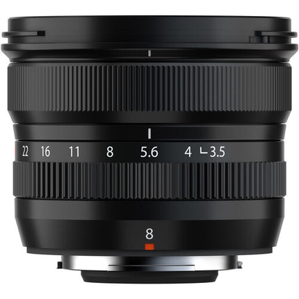 FUJIFILM XF 8mm f/3.5 R WR Lente Ultra Gran Angular Ligero APS-C