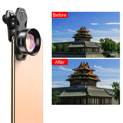 Apexel Lente Telefoto 2x para Teléfono con Clip Universal y Garantía