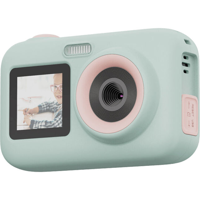 SJCAM FunCam+ Cámara de Acción para Niños Pantallas Dual 1080p 44MP Verde