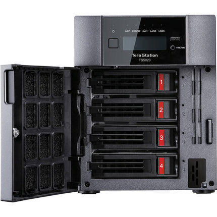 Buffalo TeraStation 5420DN NAS de Escritorio 24TB 4 Bahías 8GB RAM 2x10 GbE