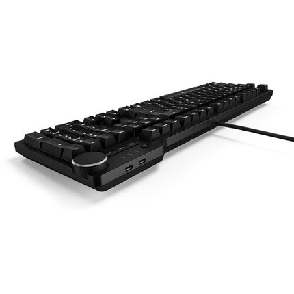 Das Keyboard 6 Professional Teclado Mecánico Retroiluminado Cherry MX Brown USB-C 6 pies 2 Puertos USB-C Hub