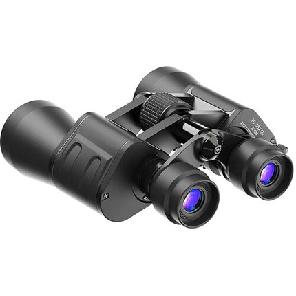 Apexel Binoculares Zoom 10-30x50 con Prisma BK7 y Resistente al Agua