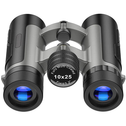 Apexel 10x25 Prismáticos Techo Compactos con BAK4 y Lentes Multirrevestidas