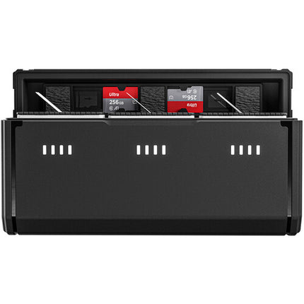 TELESIN Cargador 3 Canales con 2 Baterías 1720mAh para GoPro HERO11/10/9