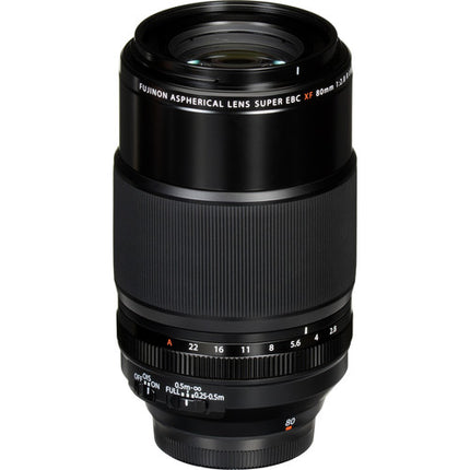 FUJIFILM XF 80mm f2.8 R LM OIS WR Lente Macro estabilizador óptico resistente al clima