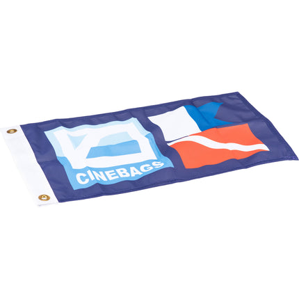 CineBags Dive Expediton Flag Bandera de Buceo 46x30 cm con Ojales
