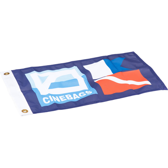 CineBags Dive Expediton Flag Bandera de Buceo 46x30 cm con Ojales