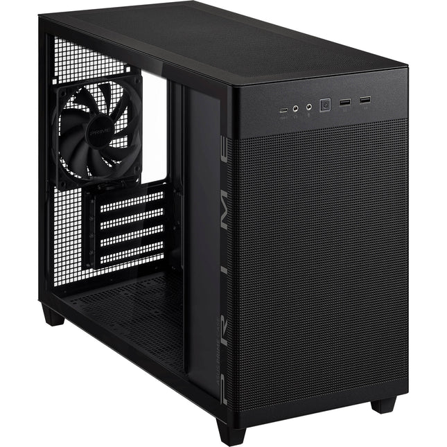 ASUS Prime AP201 Caja Micro-ATX Vidrio Templado Soporta Radiadores 360mm