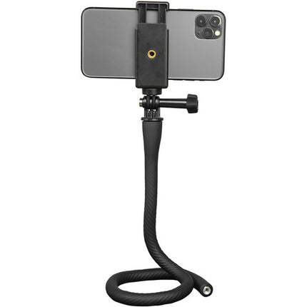 TELESIN Soporte Flexible para Smartphone con Abrazadera y Montura 3 Prong