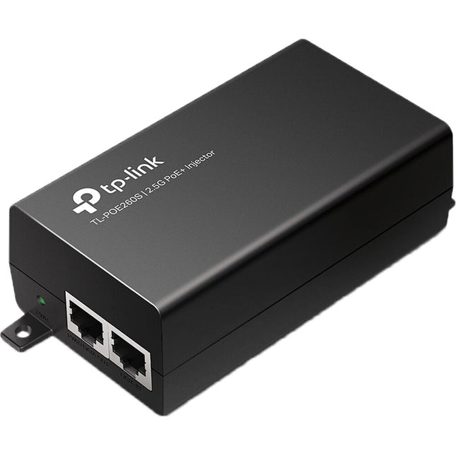 TP-Link TL-POE260S Inyector PoE+ 30W 2 Puertos Gigabit Montaje Pared