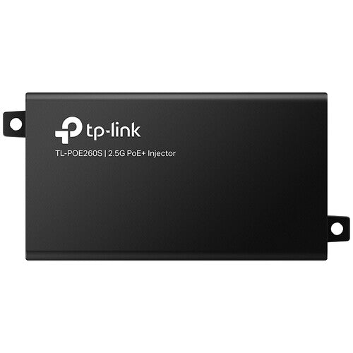 TP-Link TL-POE260S Inyector PoE+ 30W 2 Puertos Gigabit Montaje Pared