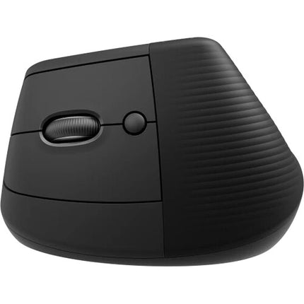 Logitech Lift for Business Mouse Ergonomico Izquierdo Graphite Bluetooth 5.0 33m Alcance