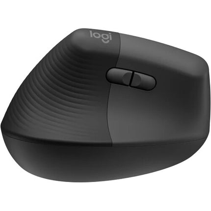 Logitech Lift for Business Mouse Ergonomico Izquierdo Graphite Bluetooth 5.0 33m Alcance