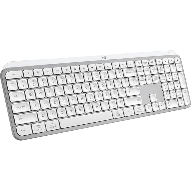 Logitech MX Keys S Teclado Inalámbrico Bluetooth hasta 5 Meses Batería USB-A a USB-C Pale Gray