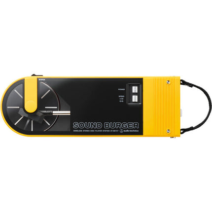 Audio-Technica Sound Burger Tocadiscos Portátil Bluetooth 12 Horas 33 1/3 y 45 rpm