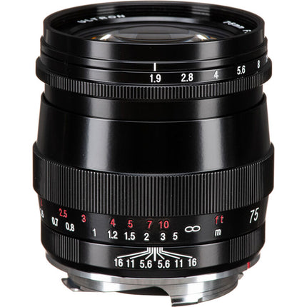 Voigtlander Ultron 75mm f1.9 Lente Manual Full-Frame Diafragma 12 hojas