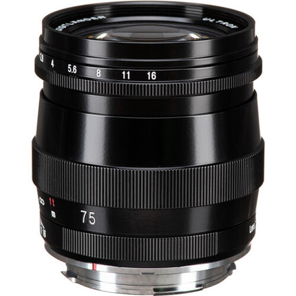 Voigtlander Ultron 75mm f1.9 Lente Manual Full-Frame Diafragma 12 hojas