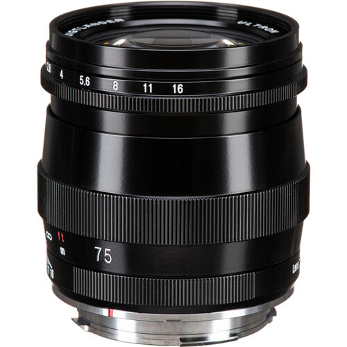 Voigtlander Ultron 75mm f1.9 Lente Manual Full-Frame Diafragma 12 hojas