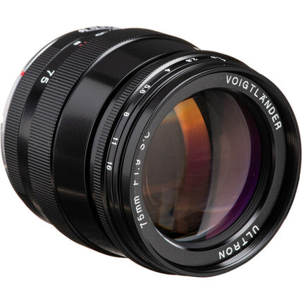 Voigtlander Ultron 75mm f1.9 Lente Manual Full-Frame Diafragma 12 hojas