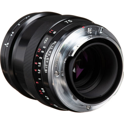 Voigtlander Ultron 75mm f1.9 Lente Manual Full-Frame Diafragma 12 hojas