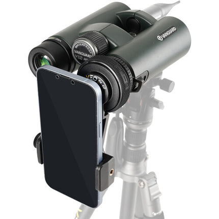 Vanguard 10x42 VEO HD2 Prismáticos con Adaptador Smartphone y Trípode