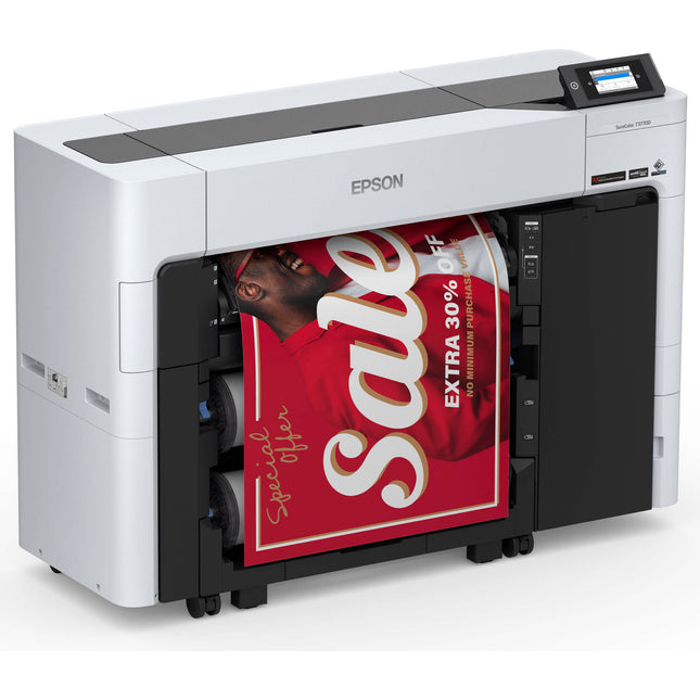 Epson SureColor T3770DR Impresora Técnica Gran Formato 2400x1200 dpi 24 Pulgadas Doble Rollos