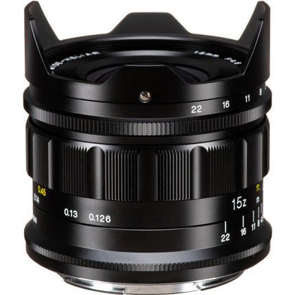 Voigtlander Super Wide-Heliar 15mm f4.5 Asférico III Lente Ultra Gran Angular para Nikon Z