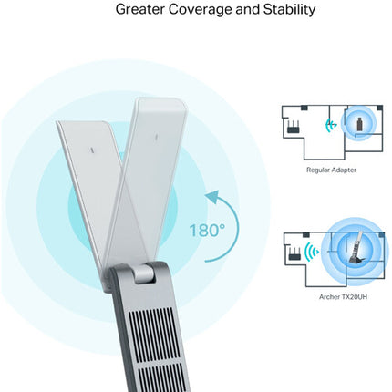 TP-Link Archer TX21UH AX1800 Adaptador Wi-Fi 6 Dual Banda USB 3.1 Gen 1
