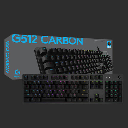 Logitech G G512 LIGHTSYNC RGB Teclado Mecánico Gaming GX Brown Táctil USB
