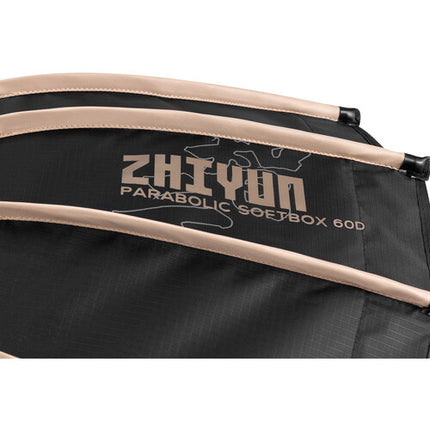 Zhiyun Parabolic Softbox 60D 19.3 Pulgadas Luz LED Difusor y Grid
