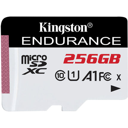 Kingston 256GB microSDXC UHS-I Tarjeta Alta Resistencia 95MBs Lectura 45MBs Escritura