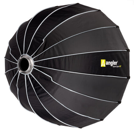 Angler Quick-Open Deep Parabolic Softbox V2 48 pulgadas con Difusores y Anillo Bowens S-Type