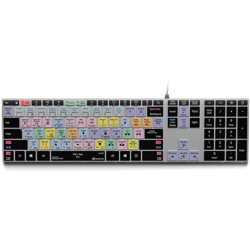 KB Covers Teclado Retroiluminado Adobe Premiere Pro Windows Ultradelgado