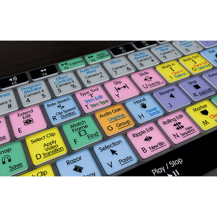 KB Covers Teclado Retroiluminado Adobe Premiere Pro Windows Ultradelgado