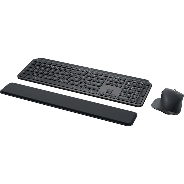 Logitech MX Keyboard Mouse Combo para Negocios USB con Reposamuñecas Negro