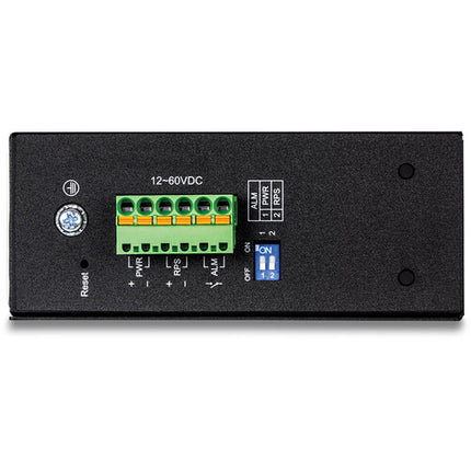 TRENDnet TI-G160i Switch Industrial Gestionado 16 Puertos Gigabit 32 Gbps DIN Rail