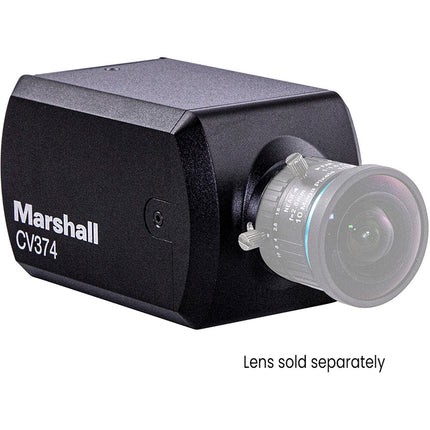 Marshall Electronics CV374 Cámara Compacta UHD 4K60 Sensor 8.5MP PoE HDMI