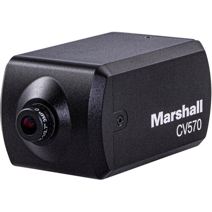 Marshall Electronics CV570 Cámara HD Miniatura 1080p60 PoE 4mm M12