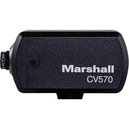 Marshall Electronics CV570 Cámara HD Miniatura 1080p60 PoE 4mm M12
