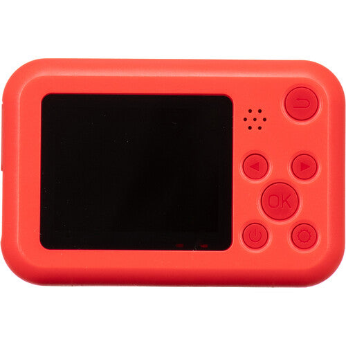 SJCAM FunCam Camara de Accion para Niños 2 Pulg HD 720p 5MP Roja