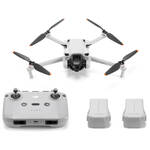 DJI Mini 3 Drone 4K30 Video 48MP Stills RC-N1 Fly More Combo Ligero Plegable