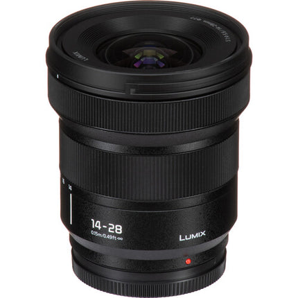 Panasonic LUMIX 14-28mm f4-5.6 MACRO objetivo con filtro UV 77mm resistente al polvo y salpicaduras
